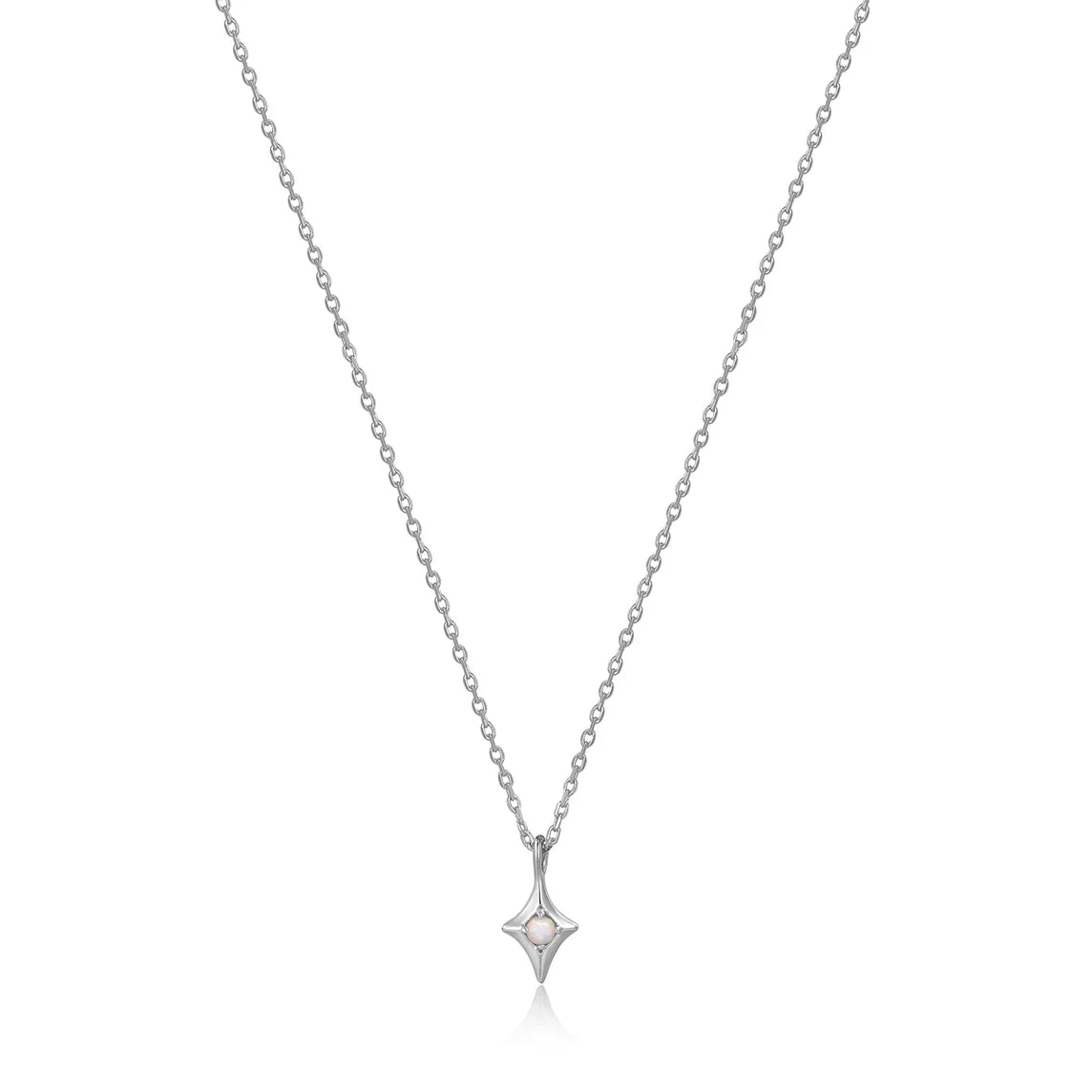 Ania Haie Silver Star Kyoto Opal Pendant Necklace