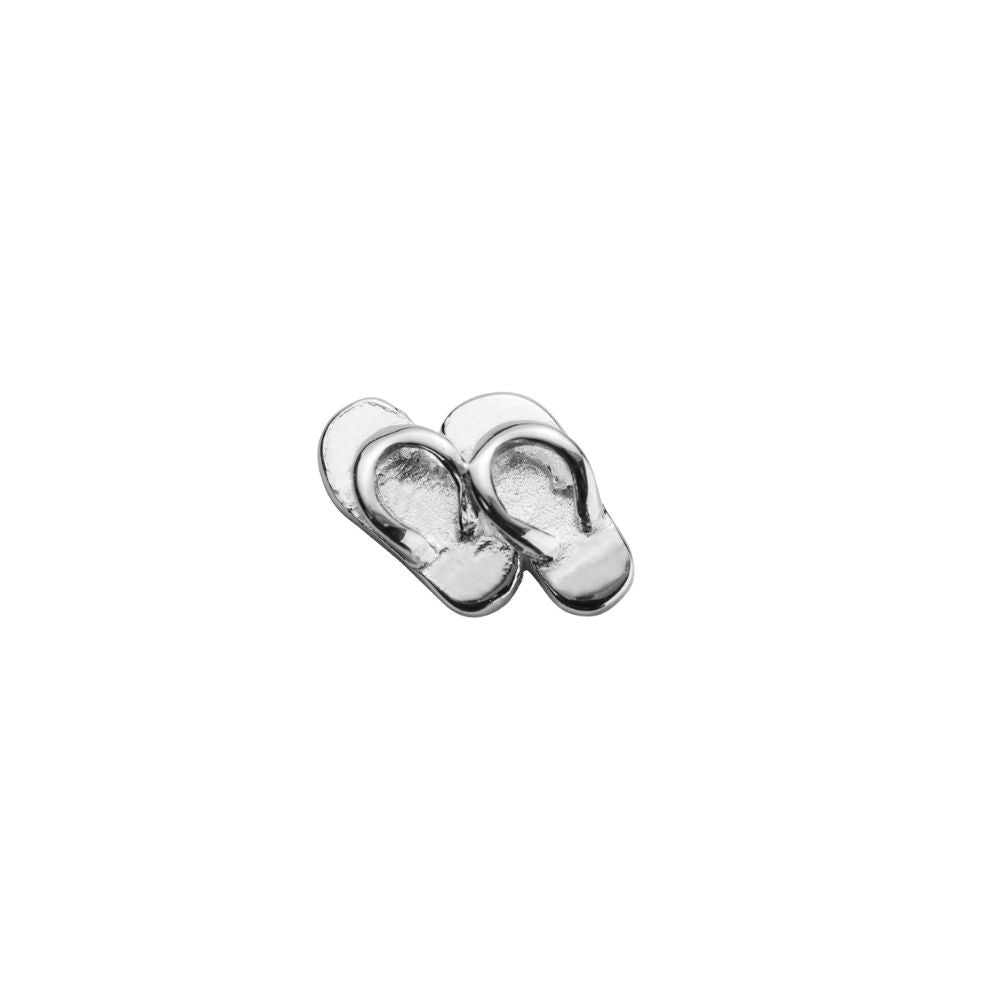 STOW Sterling Silver Jandals Charm (Freedom)