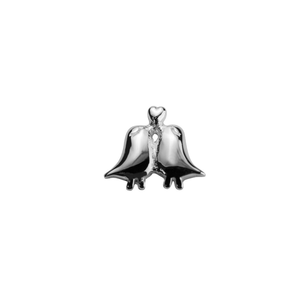 STOW Sterling Silver Love Birds Charm (Soulmates)