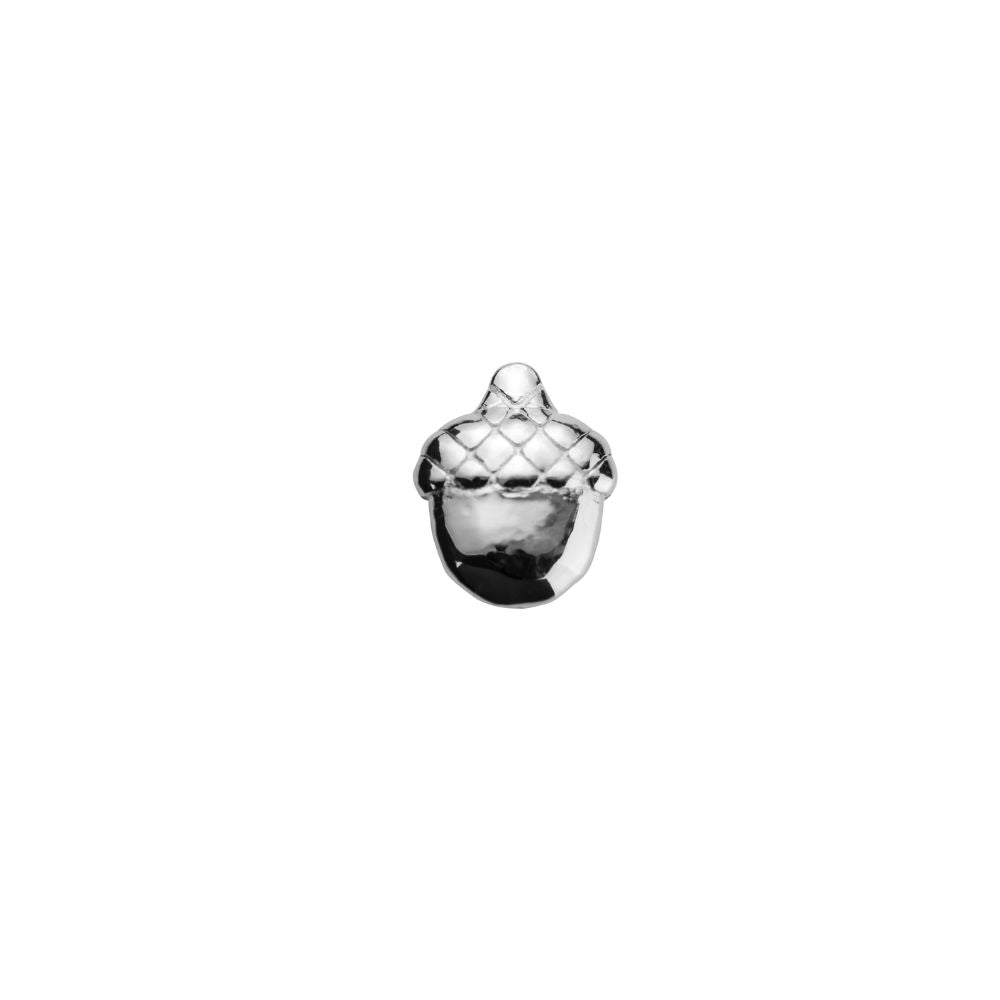 STOW Sterling Silver Acorn Charm (Resilient)