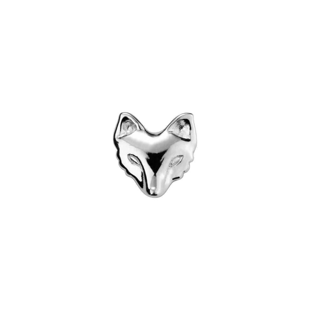 STOW Sterling Silver Fox Charm (Smart)