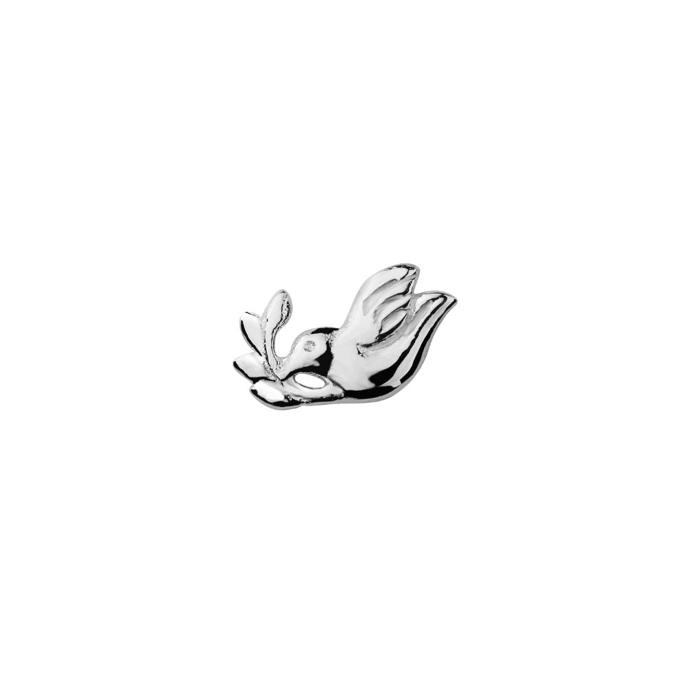 STOW Sterling Silver Dove Charm (Peace)