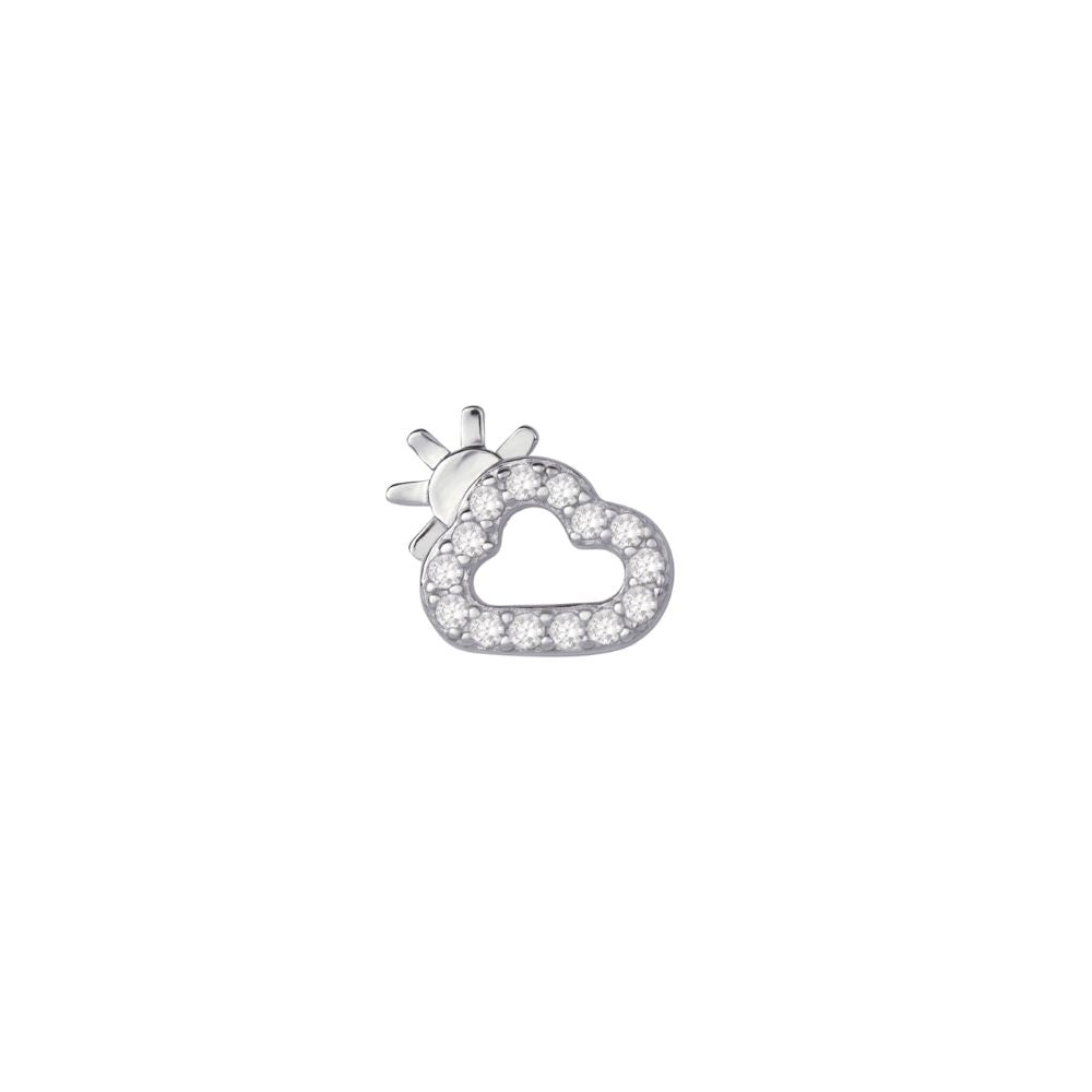 STOW Sterling Silver CZ Sunshine Charm (Silver Linings)