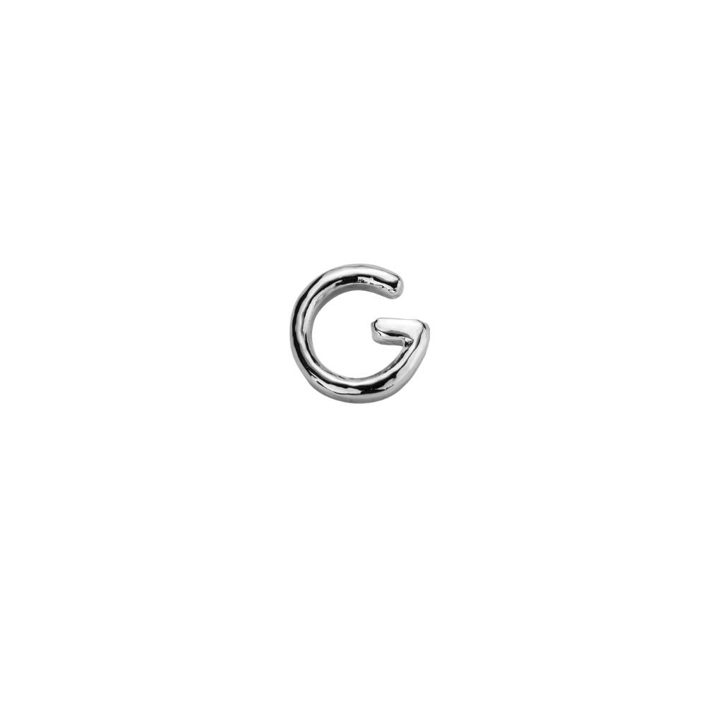 STOW Sterling Silver 'G' Charm