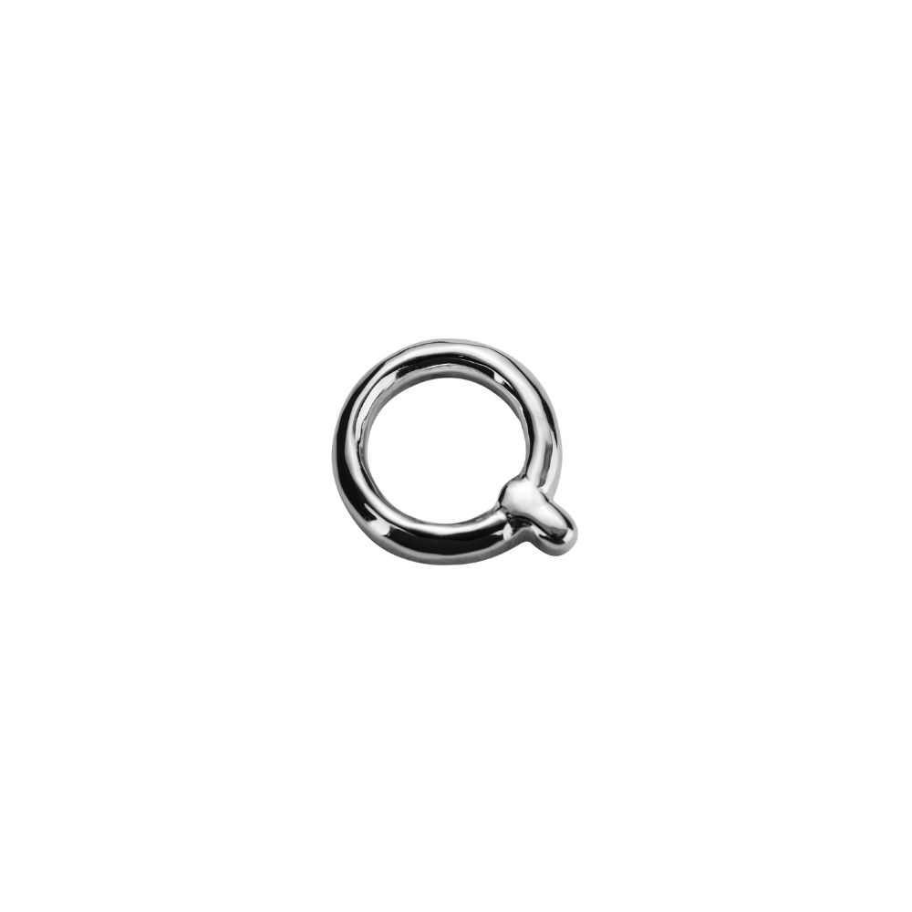 STOW Sterling Silver 'Q' Charm