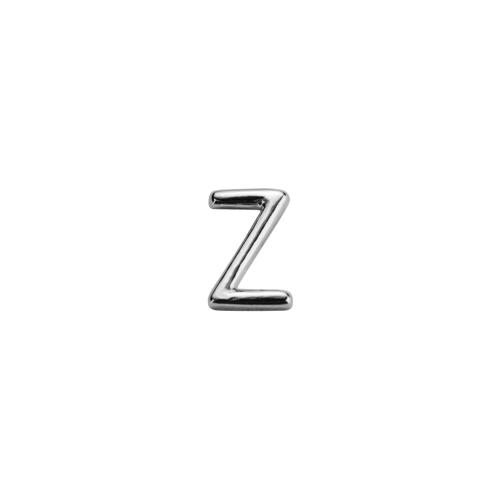 STOW Sterling Silver 'Z' Charm