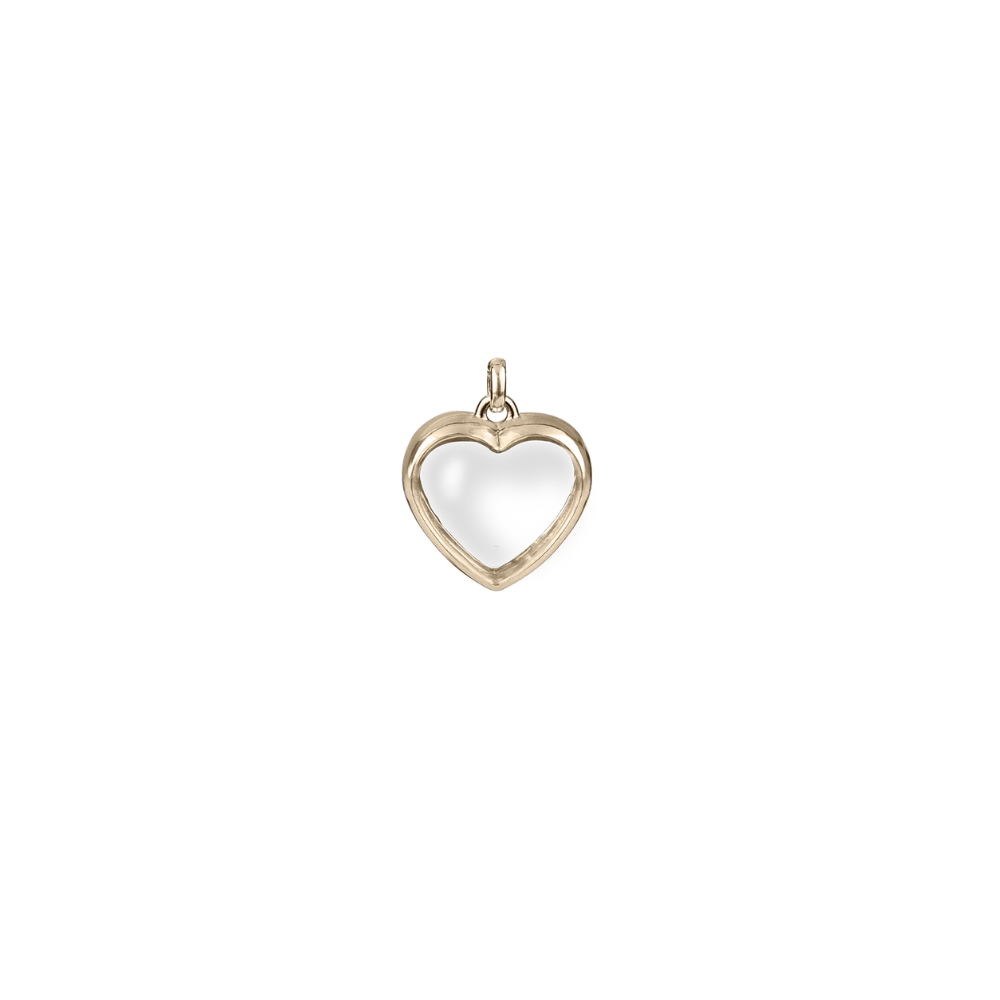 STOW Petite 9ct Rose Gold Heart Locket