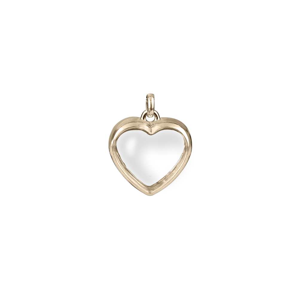 STOW Medium 9ct Rose Gold Heart Locket