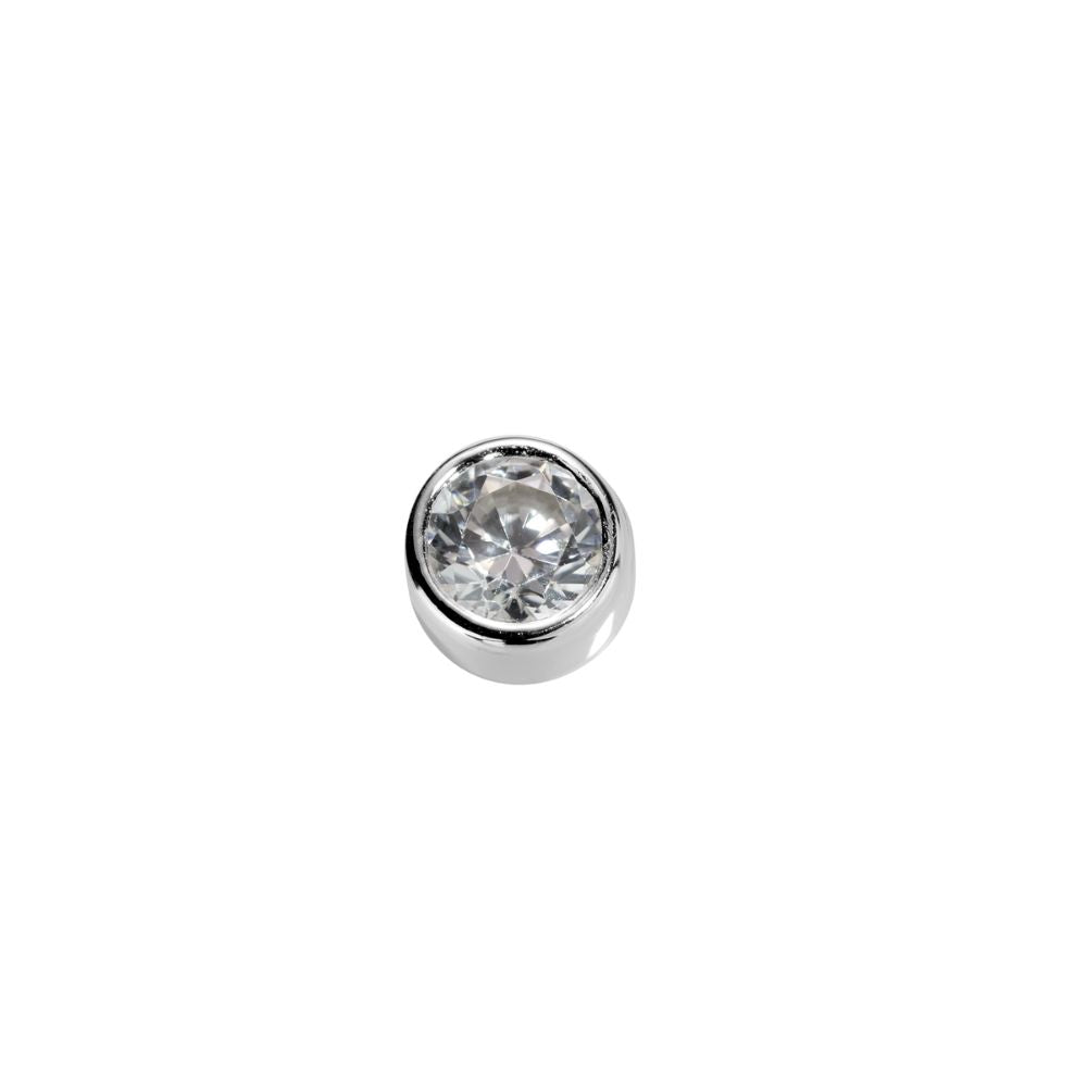 STOW White Diamond CZ Charm (Love)