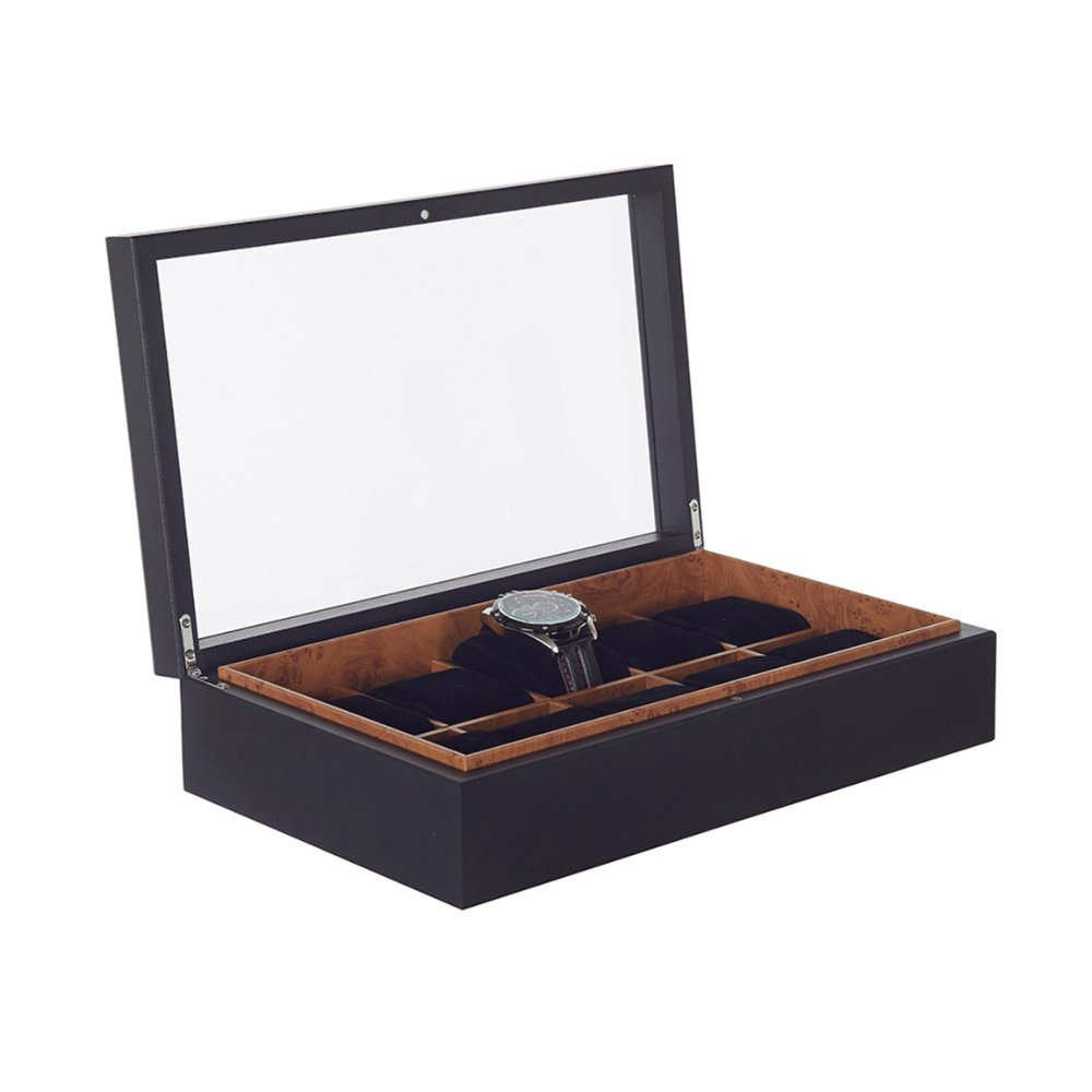 Urburn Men's 10 Section Watch Box