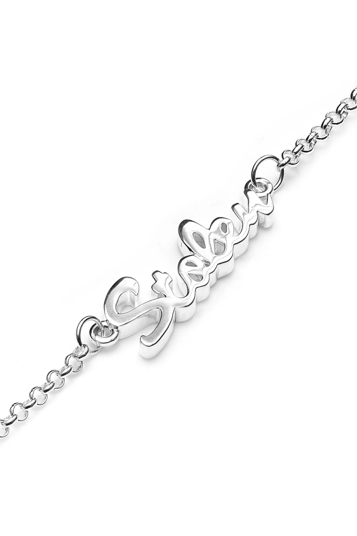 Stolen Girlfriends Club Script Necklace - Silver