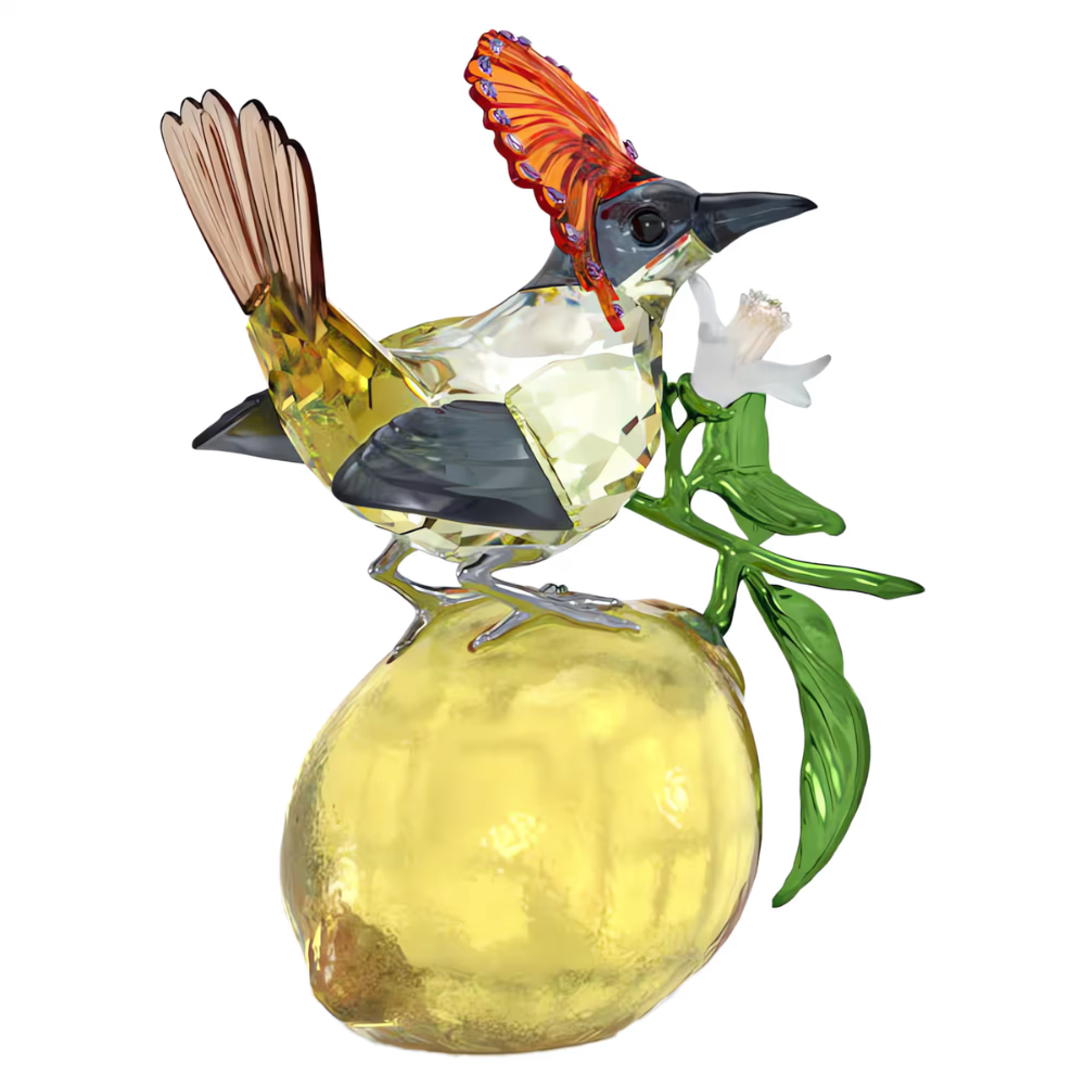 Swarovski Idyllia Royal Flycatcher Ornament