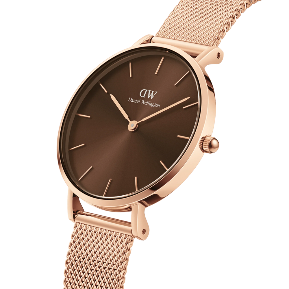 DW Petite Amber Watch in Rose Gold/Brown 28mm – John Taylor
