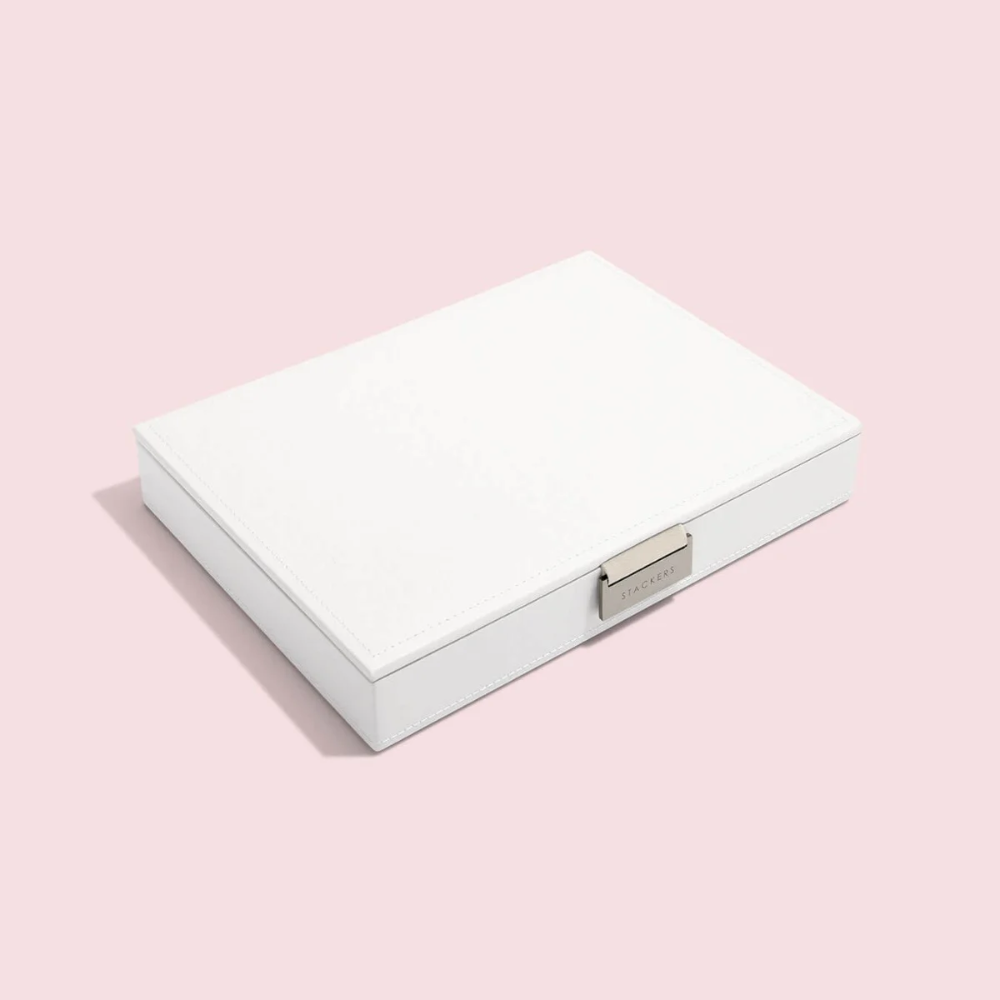 Stackers Classic Jewellery Box White