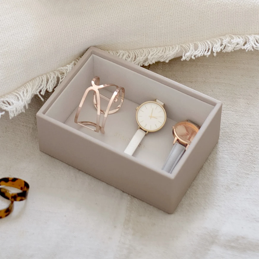 Stackers Taupe Mini Watch & Accessory Layer