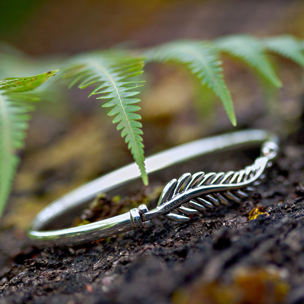 Forever Fern Bangle (Treasured Always)