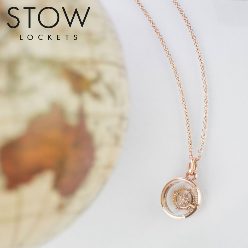 STOW Petite 9ct Rose Gold Locket