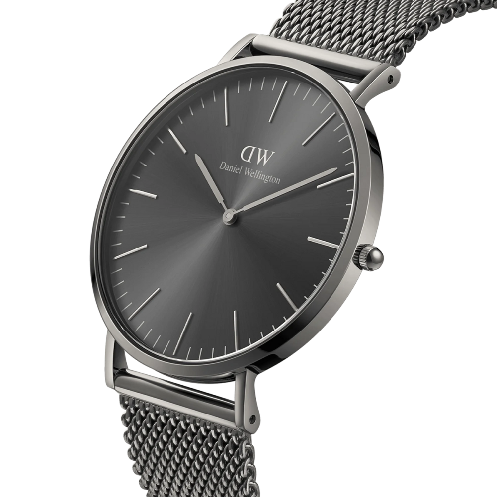 DW Classic Mesh Graphite Watch