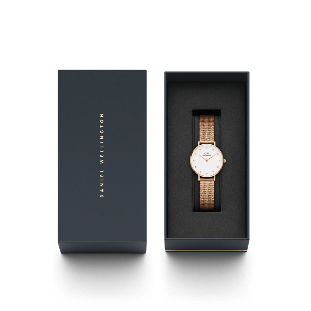 DW Petite Lumine Pressed Melrose Watch