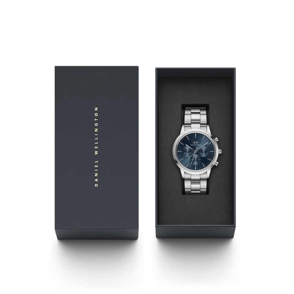 DW Iconic Chronograph Link Arctic S