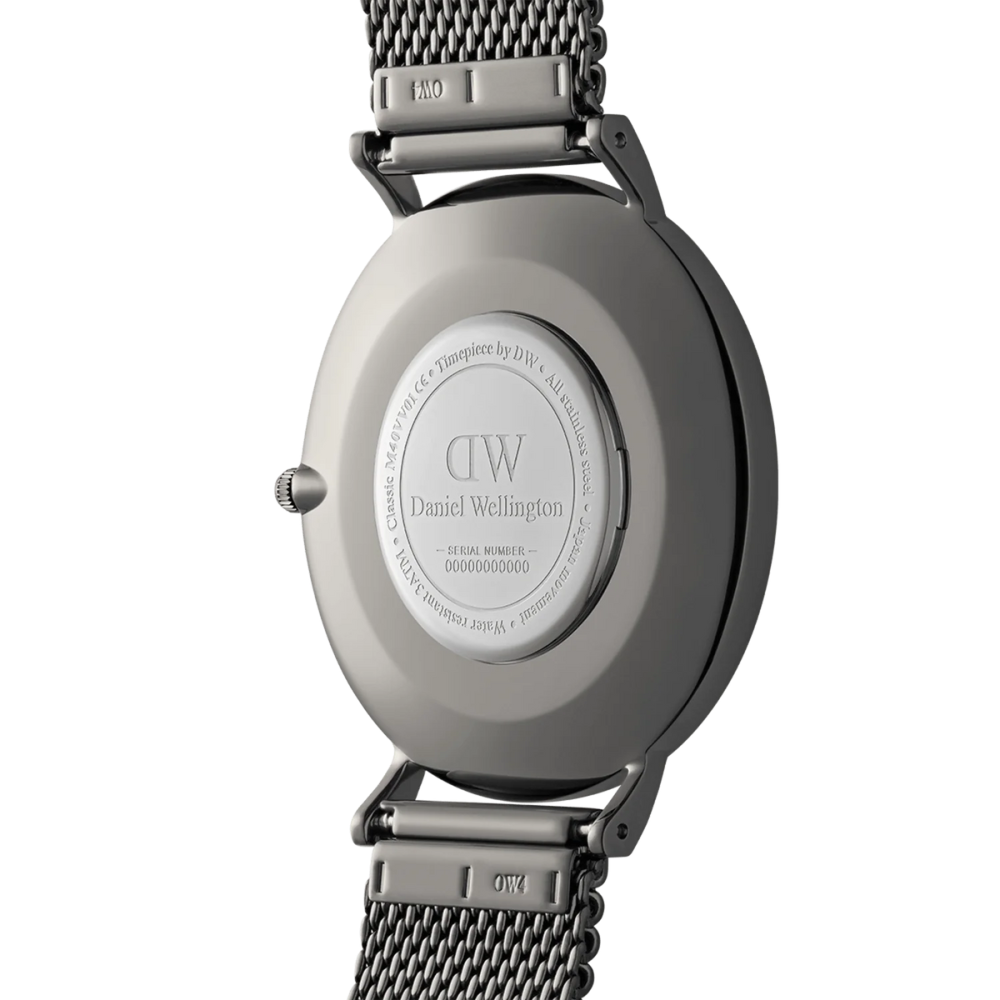 DW Classic Mesh Graphite Watch