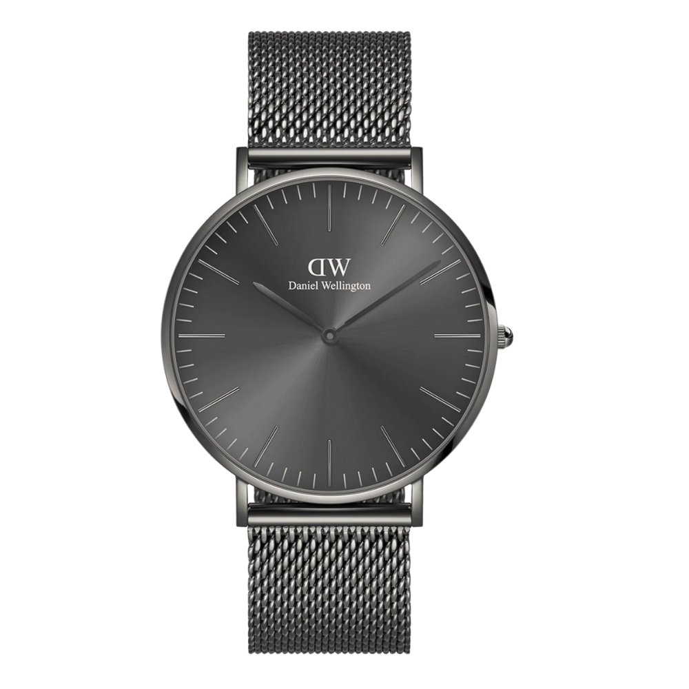 DW Classic Mesh Graphite Watch