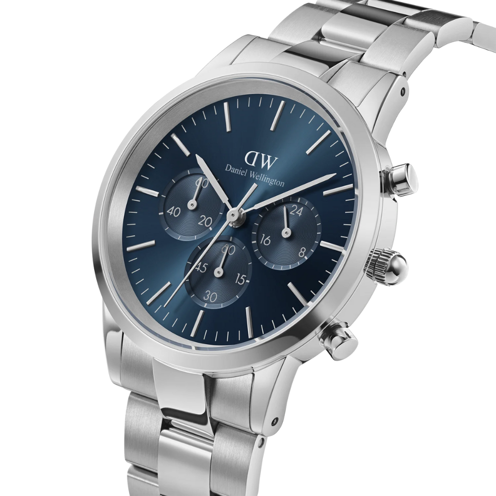 DW Iconic Chronograph Link Arctic S