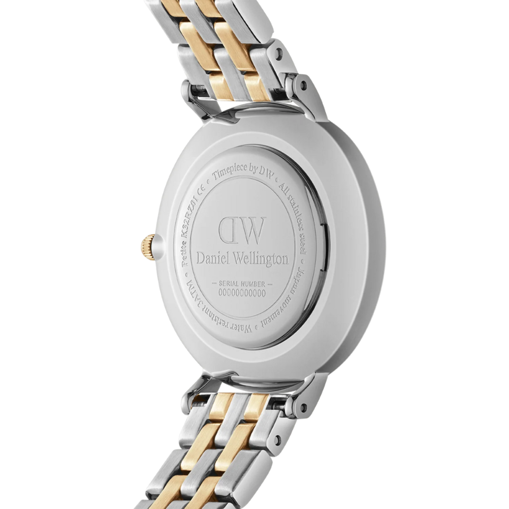 DW Petite Lumine 5-Link Two-Tone Watch