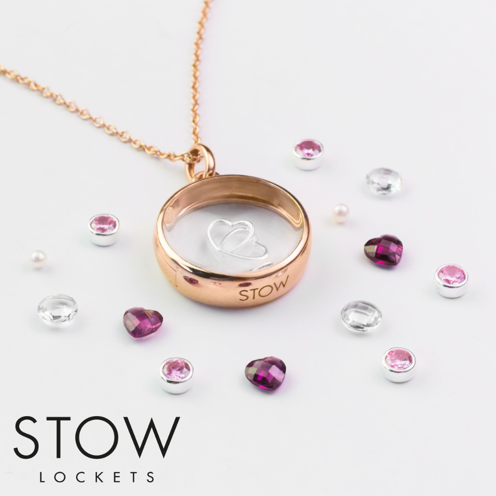 STOW Medium 9ct Rose Gold Locket