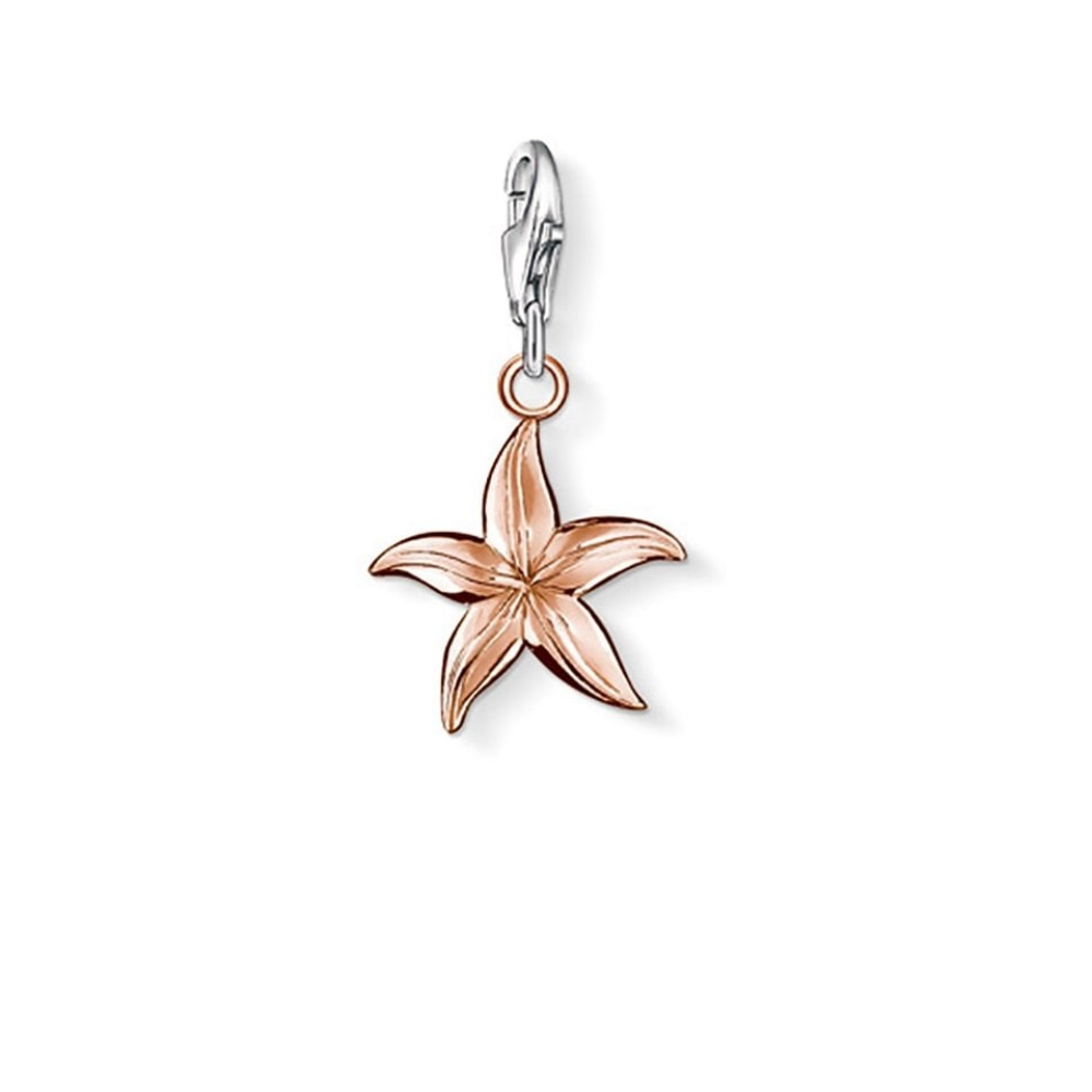Thomas Sabo Charm Pendant Rose Gold Plated Starfish – John Taylor