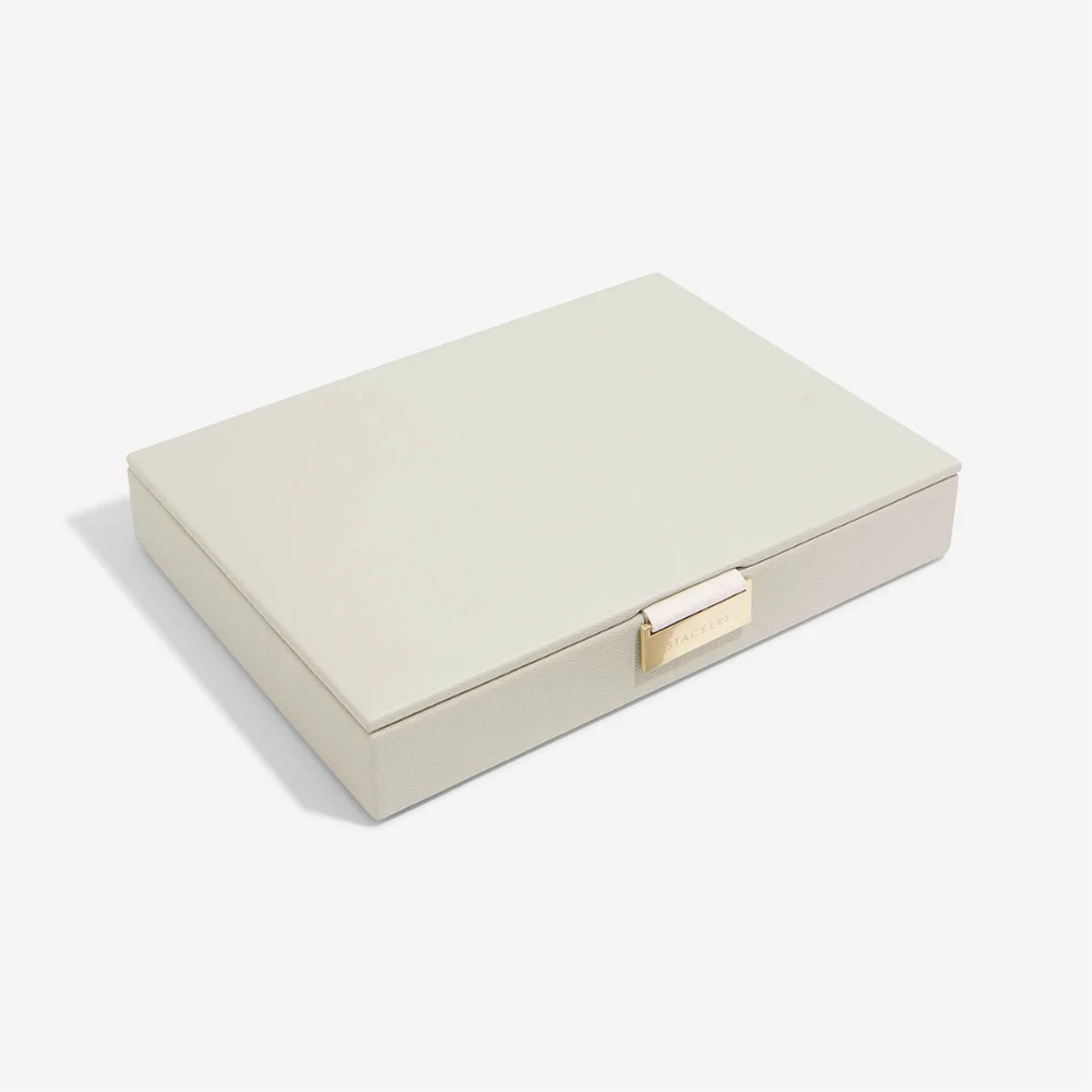 Stackers Oatmeal Classic Charm Jewellery Box