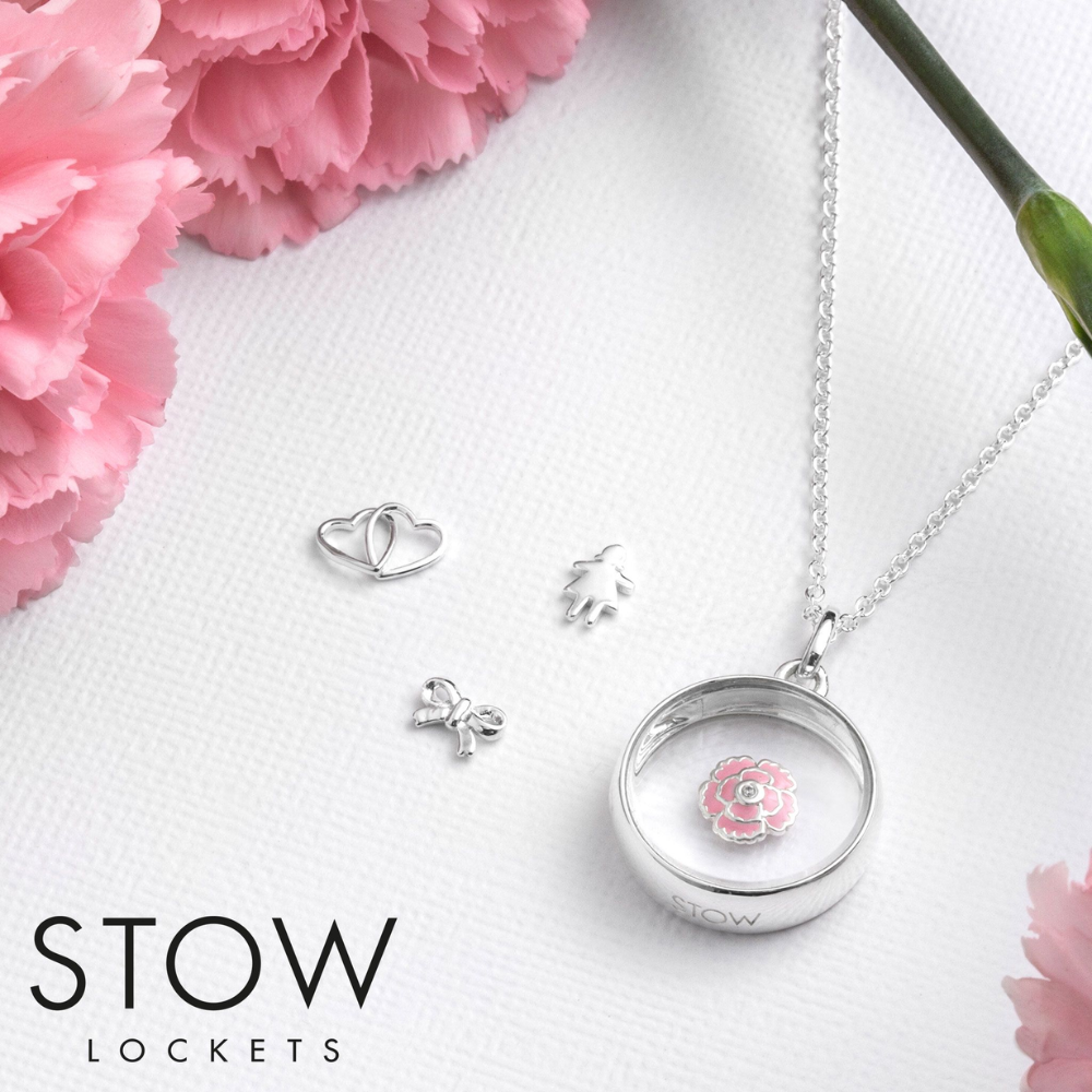 STOW January Carnation Charm (Admiration)