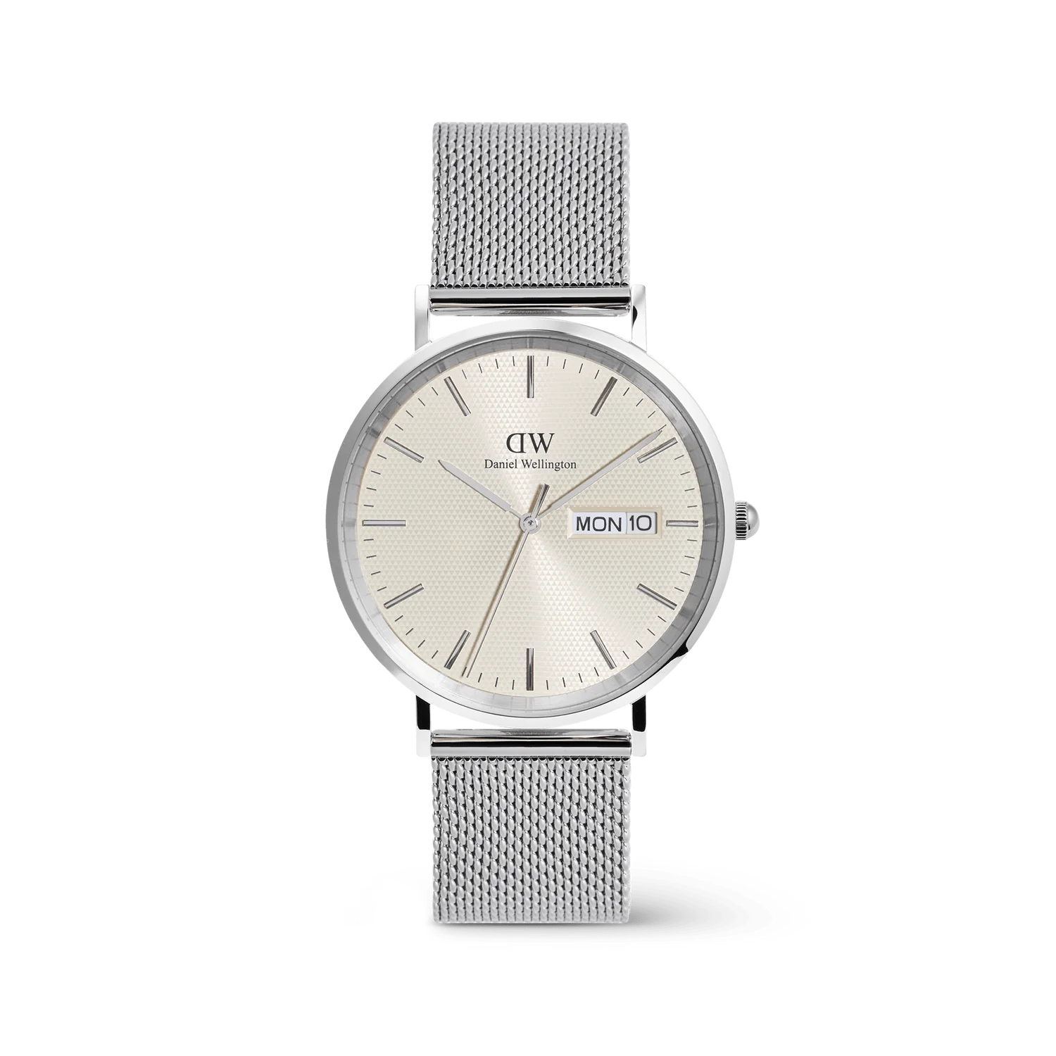 DW Classic Day Display Watch in Sterling Champagne - 40mm