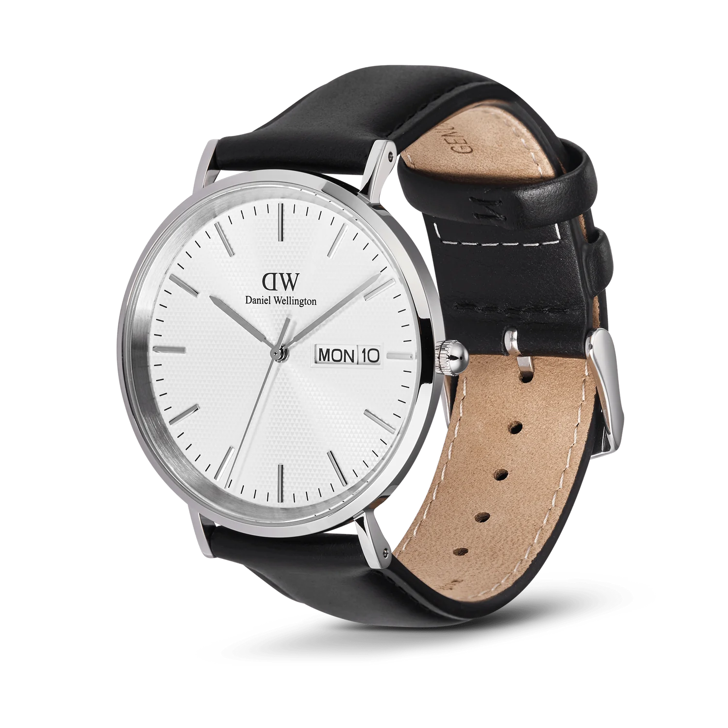 DW Classic Day Display Sheffield Watch in Silver - 40mm