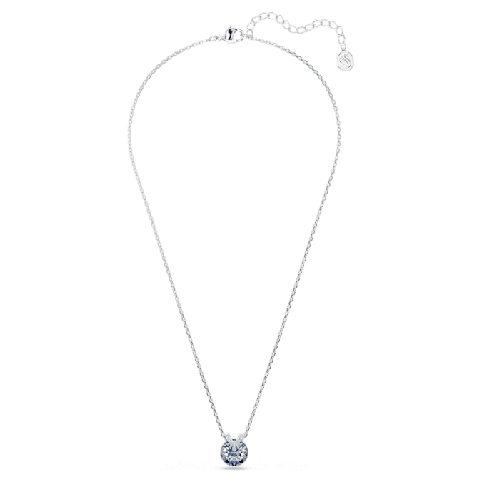 Swarovski Bella V Pendant in Silver Tone/Blue