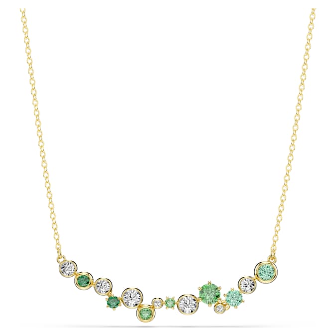 Swarovski Constella Necklace in Gold Tone/Green
