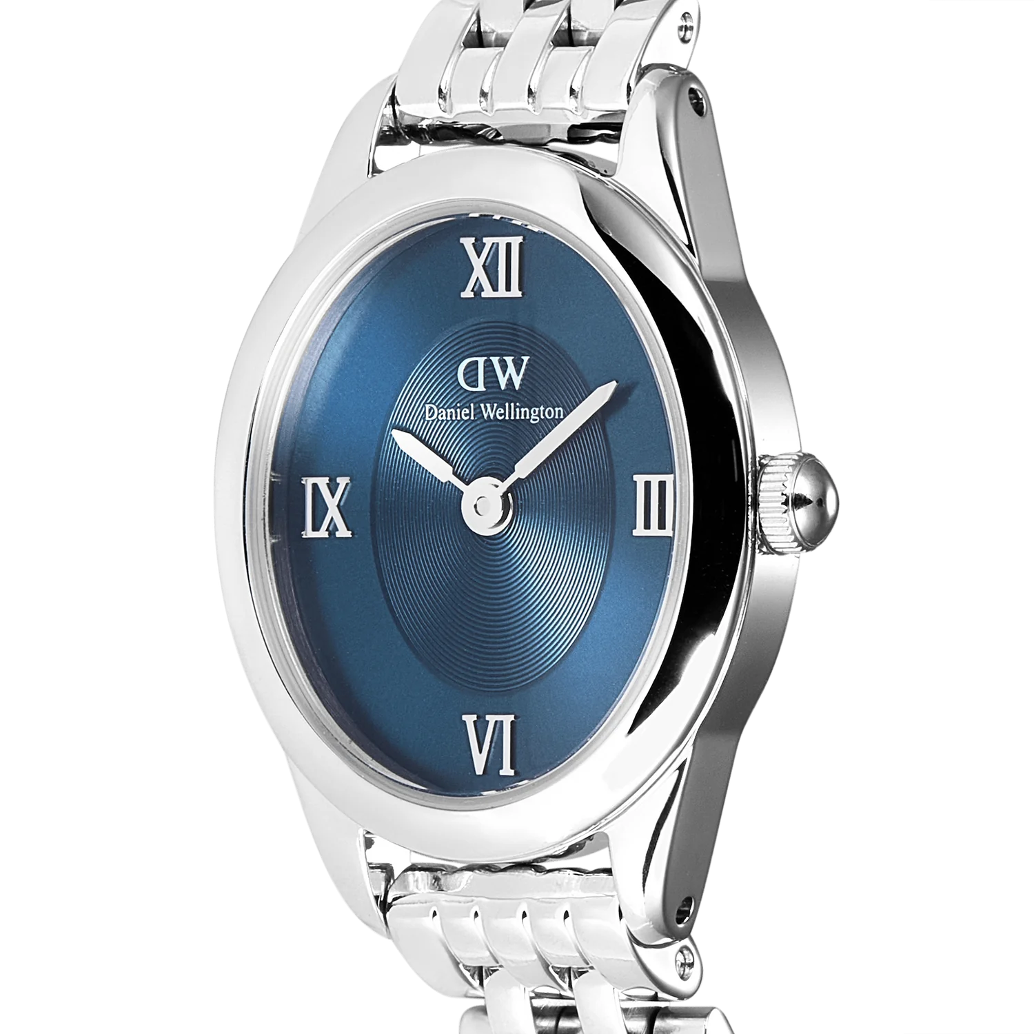 DW Ophelia Mini Arctic Watch in Arctic/Silver- 22mm x 25.5mm