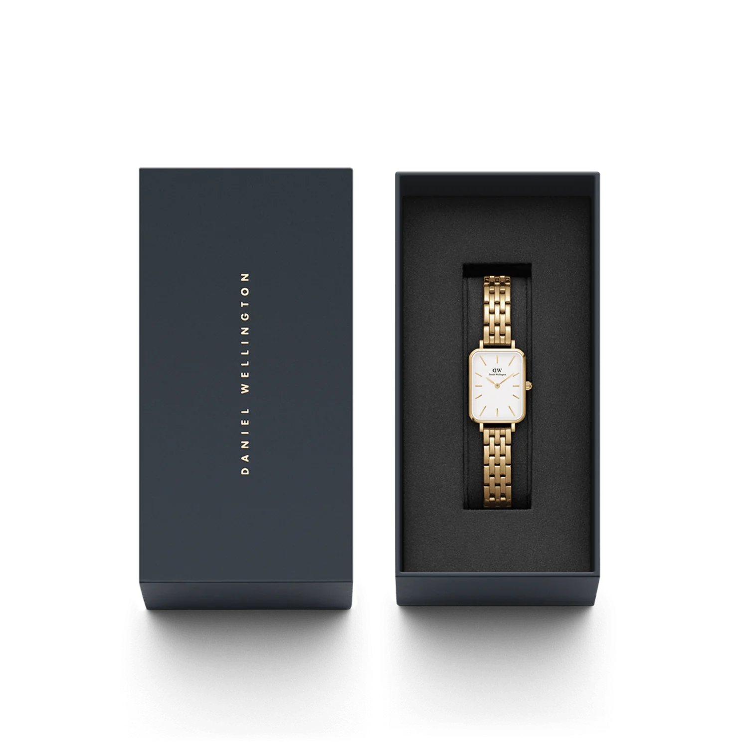 DW Quadro 5-Link Watch in Evergold - 20mm x 26mm