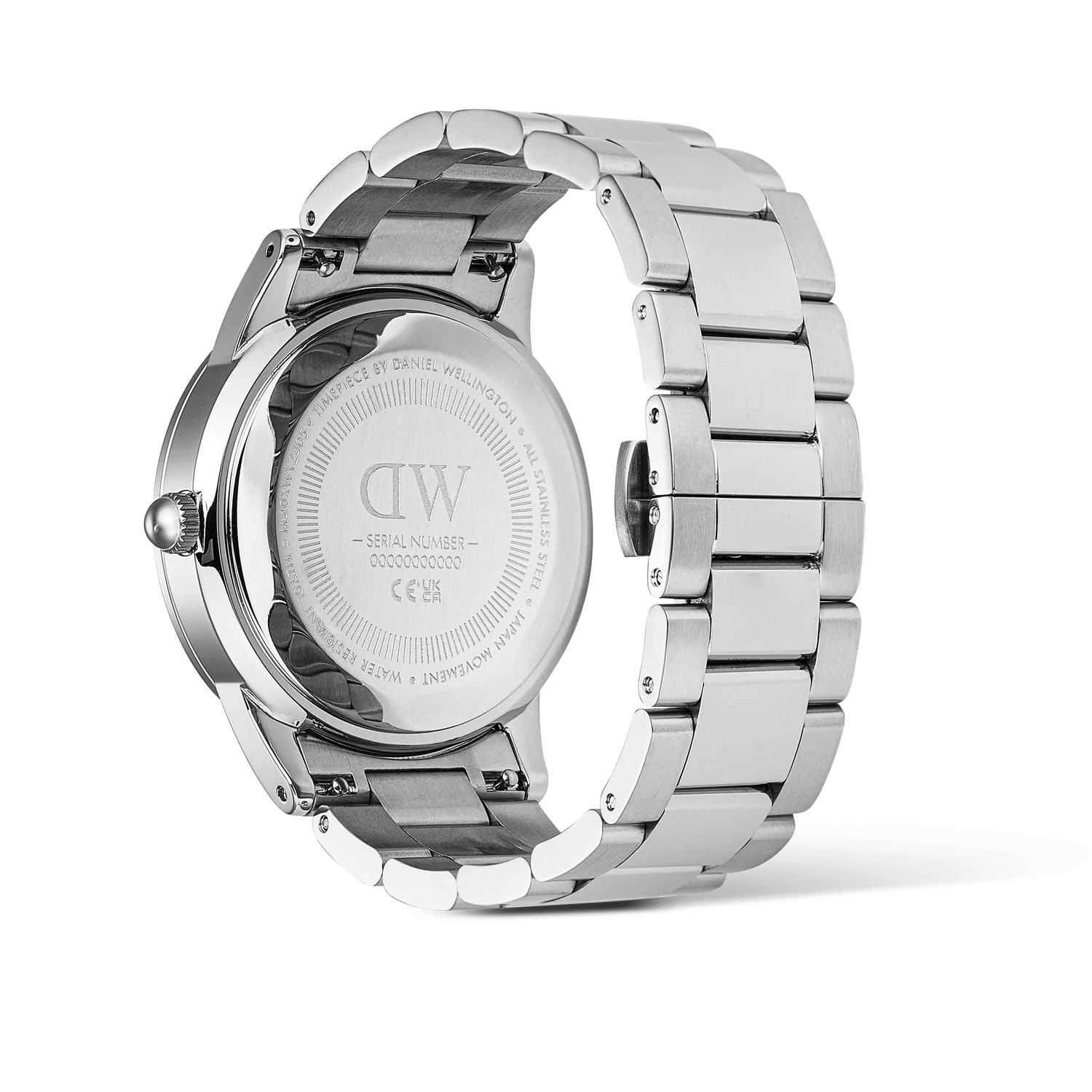 DW Iconic Paradigma Link Watch in Blue/Silver - 40mm