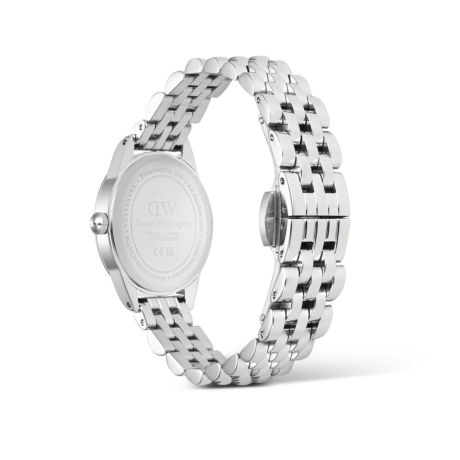 DW Ophelia Mini Arctic Watch in Arctic/Silver- 22mm x 25.5mm