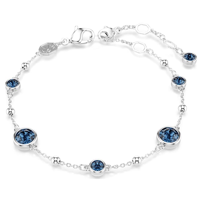 Swarovski Imber Bracelet in Silver Tone/Blue