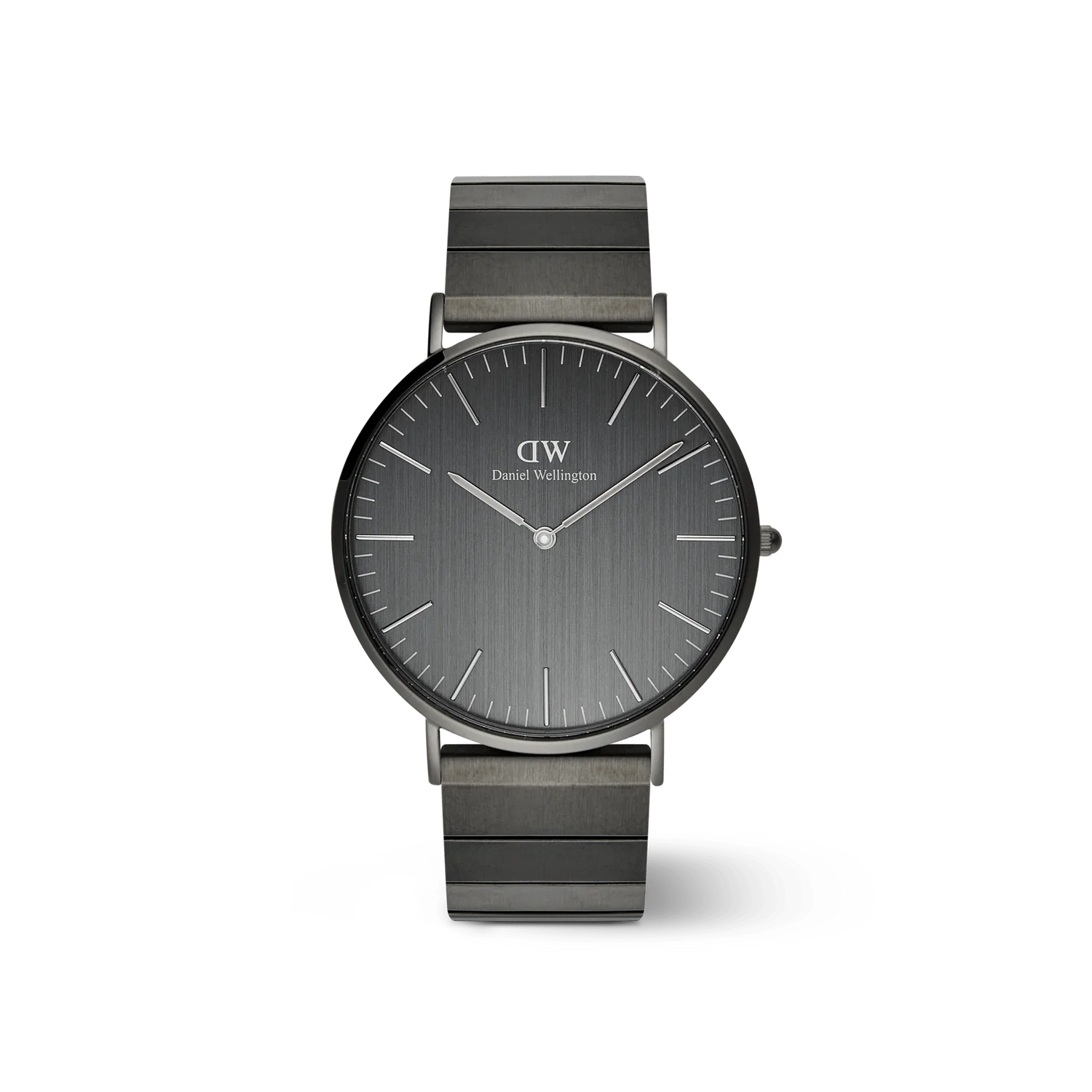 DW Classic Piano Link Watch in Unitone Graphite - 40mm