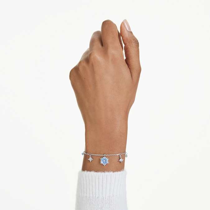 Swarovski Magic Bracelet in Silver-Tone/Blue
