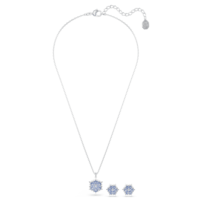 Swarovski Magic Set in Silver-Tone/Blue