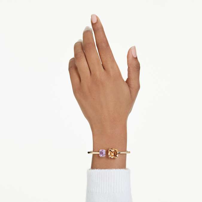 Swarovski Millenia Bangle in Gold Tone/Multicolored