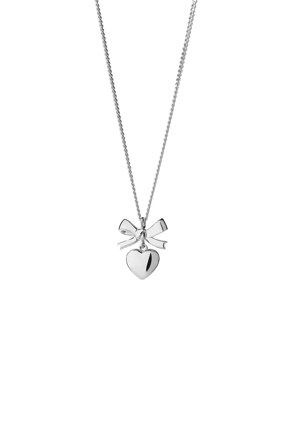 Karen Walker Mini Superlove Necklace Silver