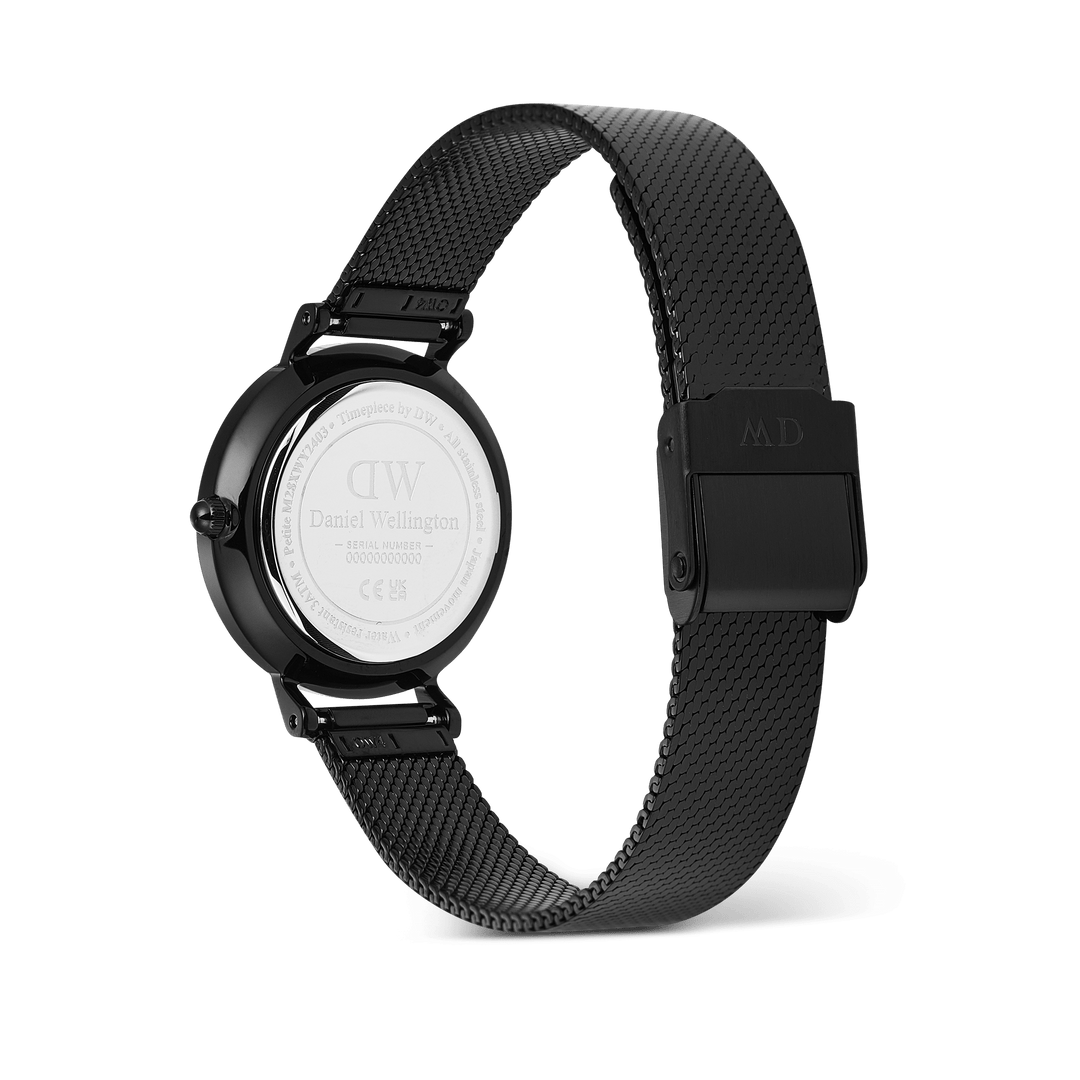 DW Petite Reflection Watch in Black - 28mm
