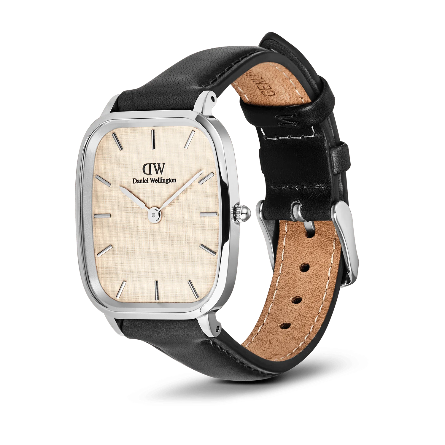 DW Marlon Sheffield Watch in Linen/Sheffield - 32mmx36.3mm