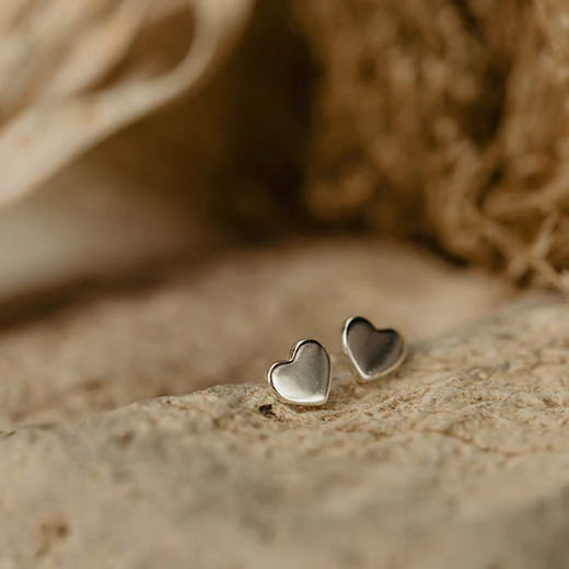 Evolve Mini Heart Studs (Loving)