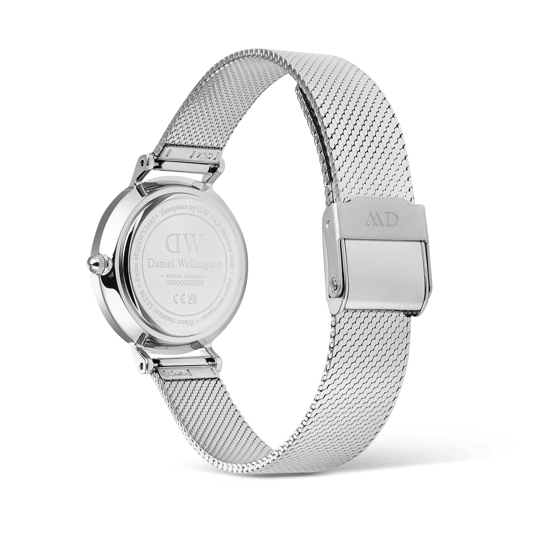 DW Petite Reflection Watch in Silver - 28mm